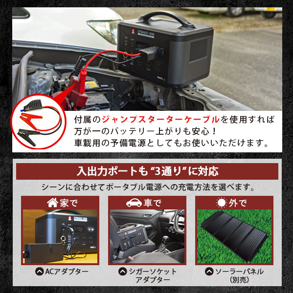 MUSTTOOL ポータブル電源 CYGNUS 1500 PB-1500A」 | カー用品・自動車 ...